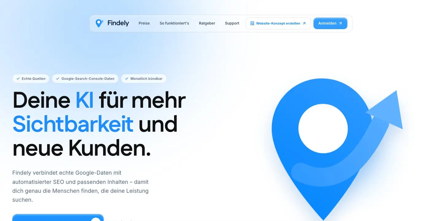 Web-App Findely