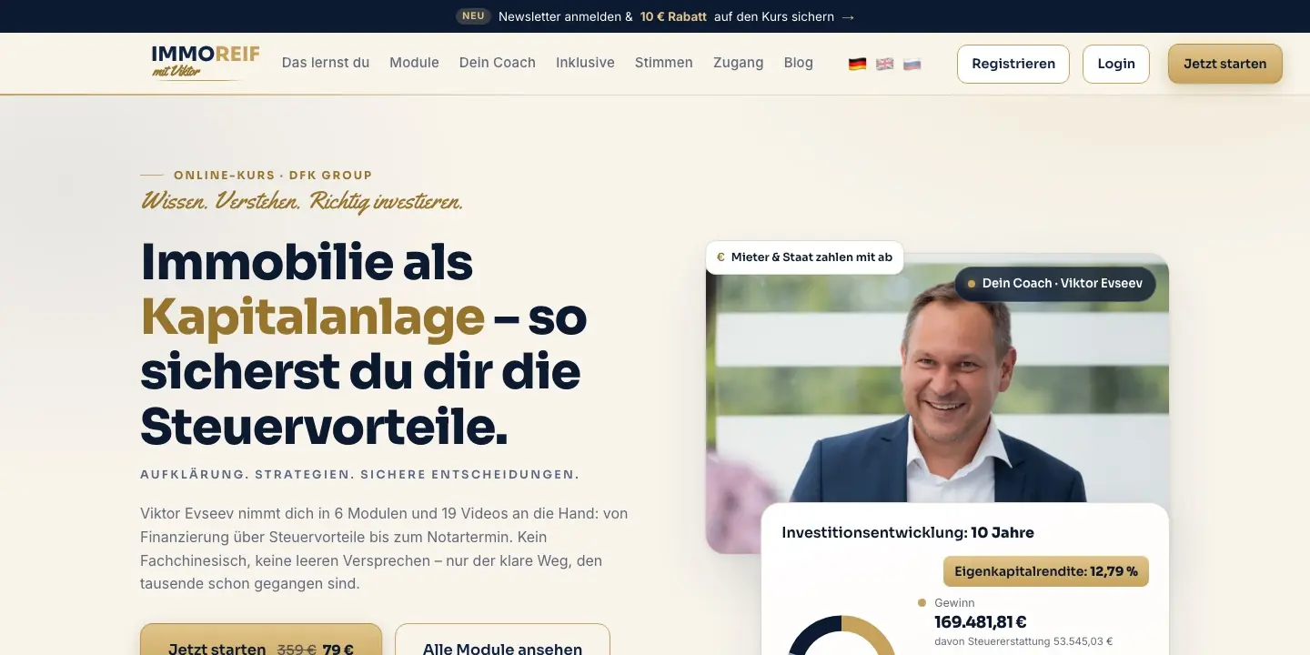 Website IMMOREIF